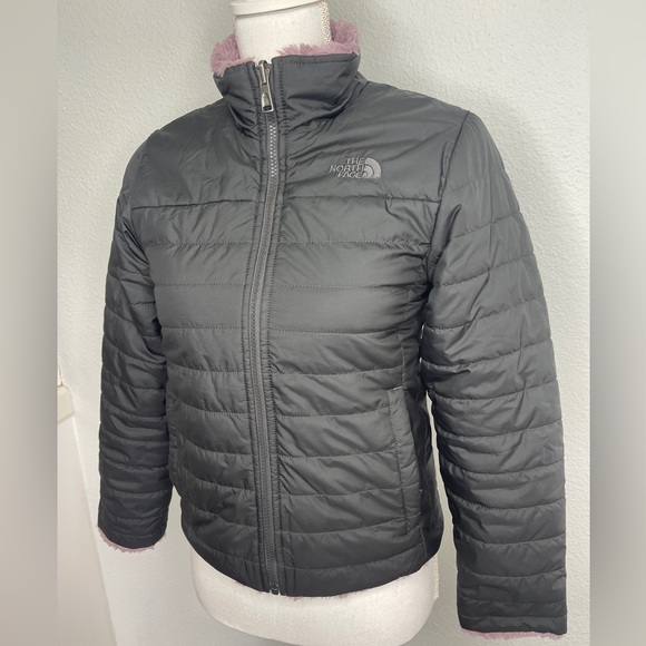 The North Face Reversible Mossbud Jacket, Size L - Picture 3 of 8